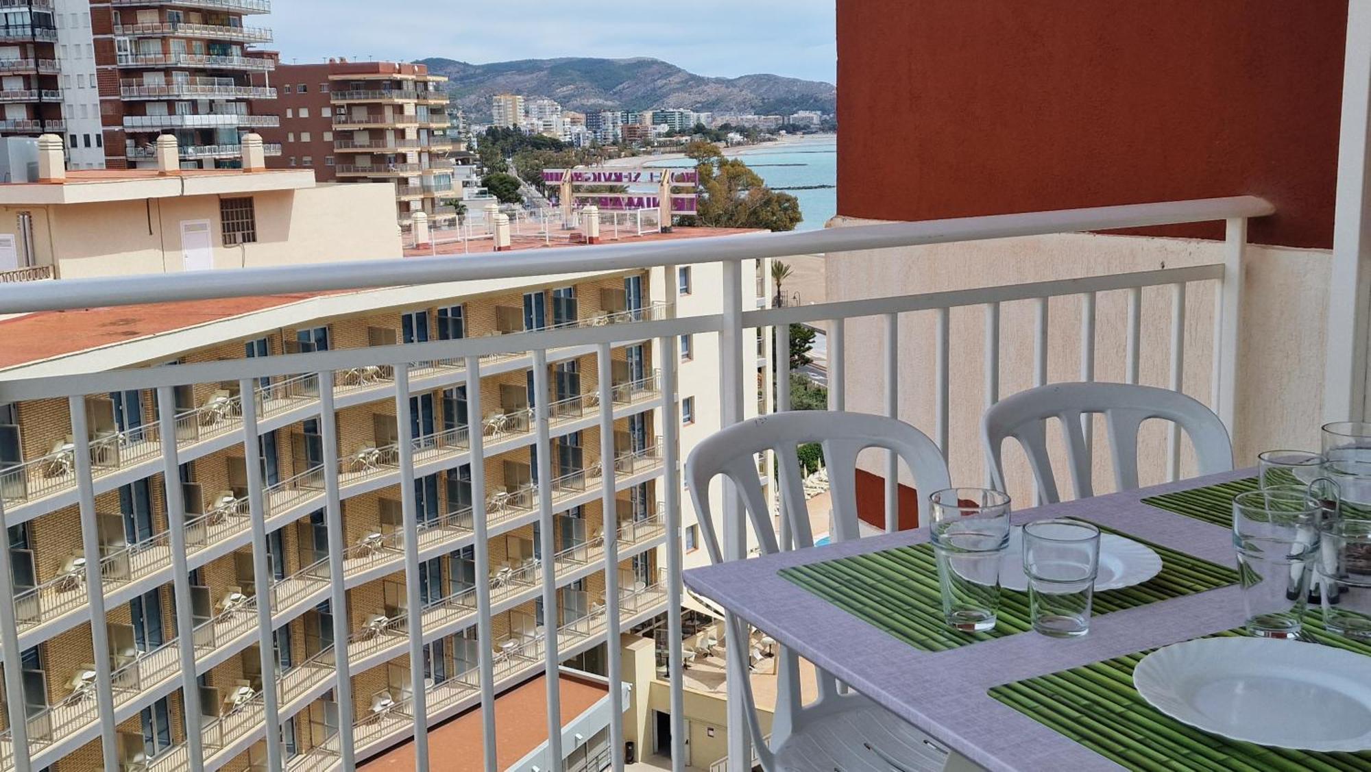 Incredible Seafront With Sunrise And Sunset Views Apartman Benicàssim Kültér fotó